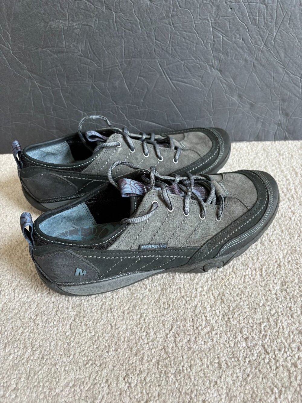 Merrell Minosa Women's Hiking Shoes Size 10 Black Gray J68166